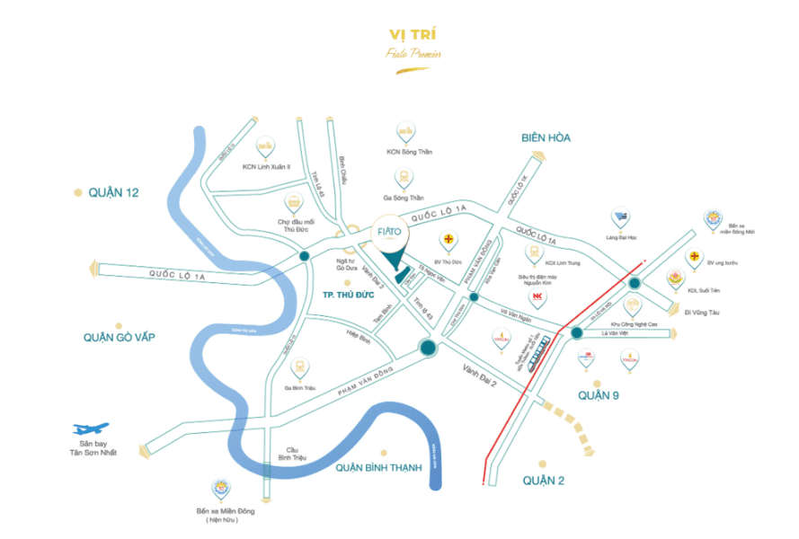 Vị trí thuận lợi cho việc di chuyển của cư dân