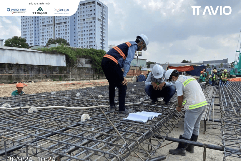 Tiến độ dự án mới nhất Tháng 10/2024