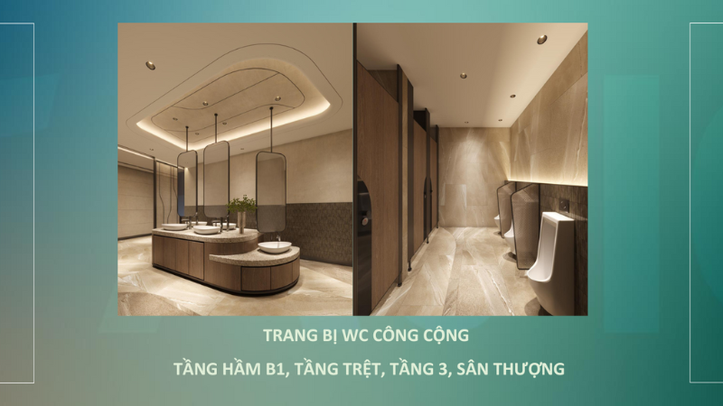 Trang bị WC công cộng